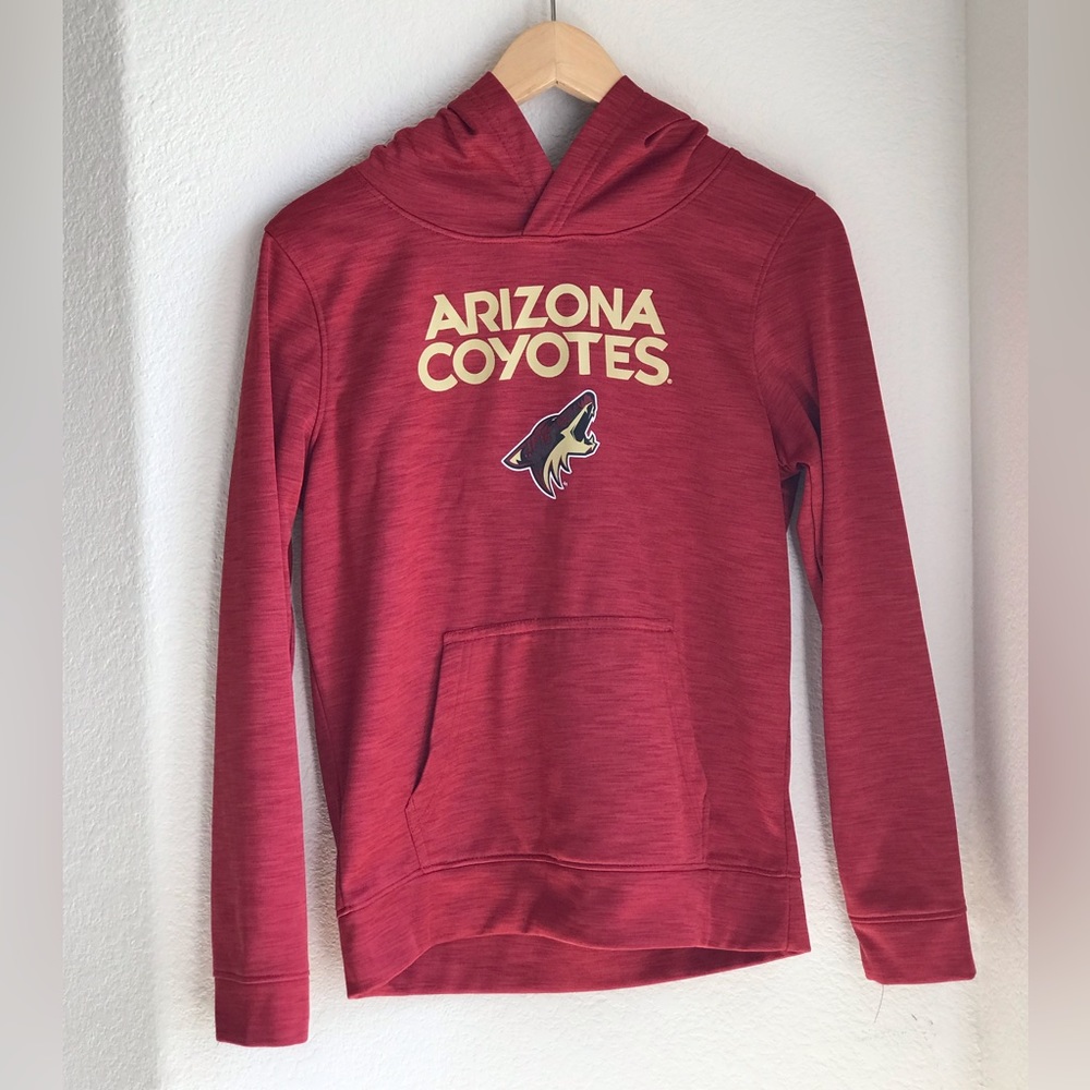 NHL Hoodie Pullover Arizona Coyotes Smooth Warm Child size Large Discontinued